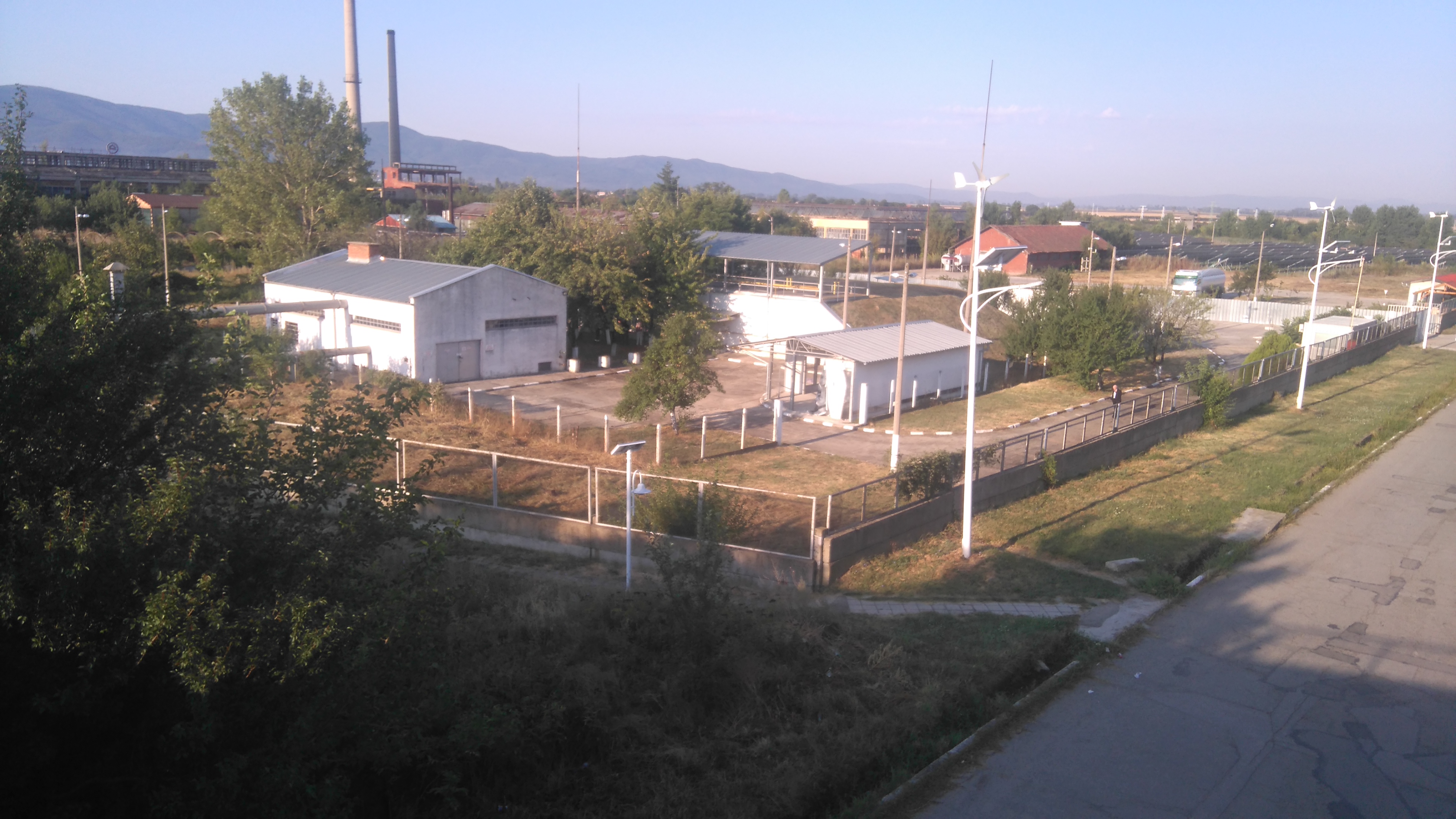 Николаево теч газ човешка намеса