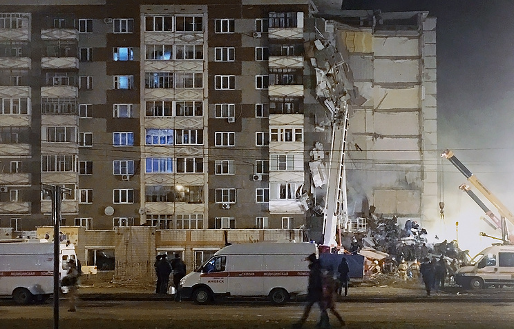 Ижевск, сграда, разрушена, Русия,