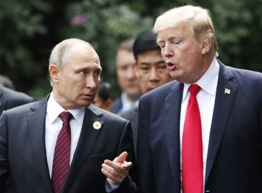 Тръмп Путин честитка