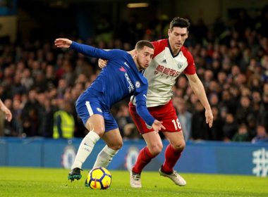 Еден Азар Eden Hazard Gareth Barry