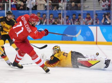Германия - Русия Danny aus den Birken Ilya Kovalchuk