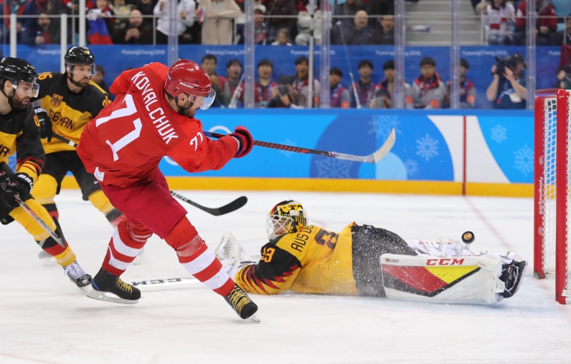 Германия - Русия Danny aus den Birken Ilya Kovalchuk