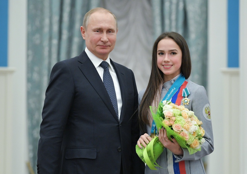 МОК, Русия, Загитова, Путин