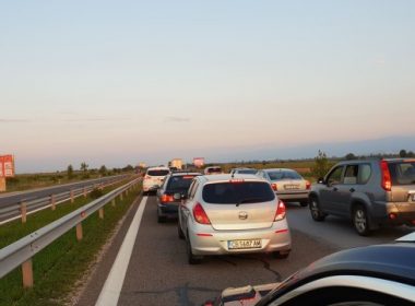 АМ "Тракия" задръстване катастрофа