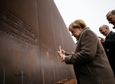 Меркел Берлинската стена годишнина