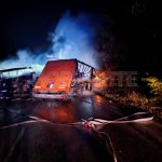 Отново смърт на пътя: Два тира и автобус се запалиха, шофьорите са мъртви